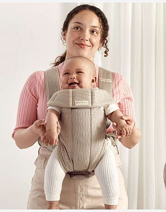 Mini Bæresele Nyfødt - Ekstra Nærhet - Baby Carrier 0-12m, Grey beige