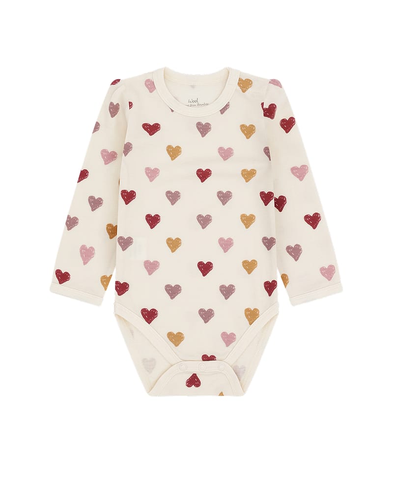 Body - Ull/Bambusviskose | Baloo Hearts Puff