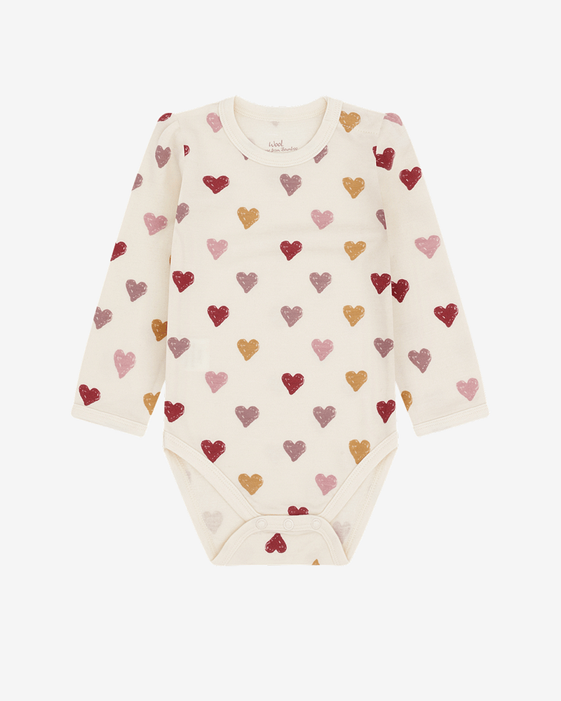 Body - Ull/Bambusviskose | Baloo Hearts Puff