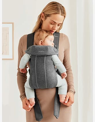 Mini Bæresele Nyfødt - Ekstra Nærhet - Baby Carrier 0-12m, Dark grey