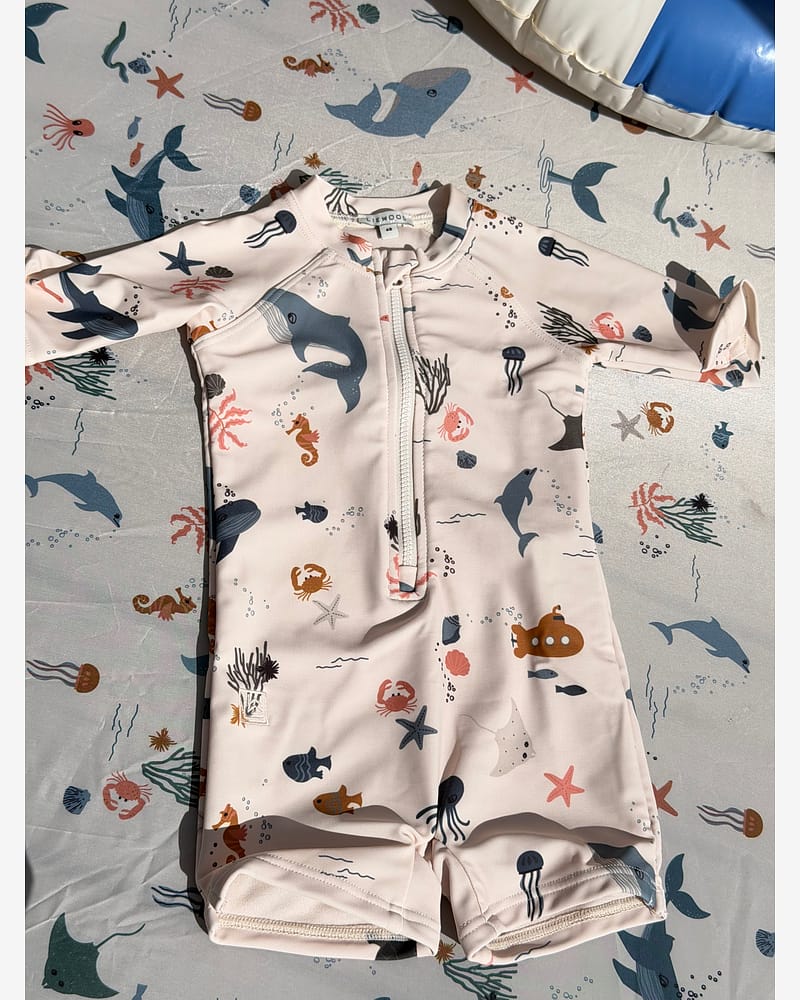 Badedrakt, T-skjorte ermer - UV drakt UPF40+ | Max Printed Shortsleeve Swim Jumpsuit