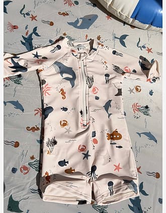 Badedrakt, T-skjorte ermer - UV drakt UPF40+ | Max Printed Shortsleeve Swim Jumpsuit