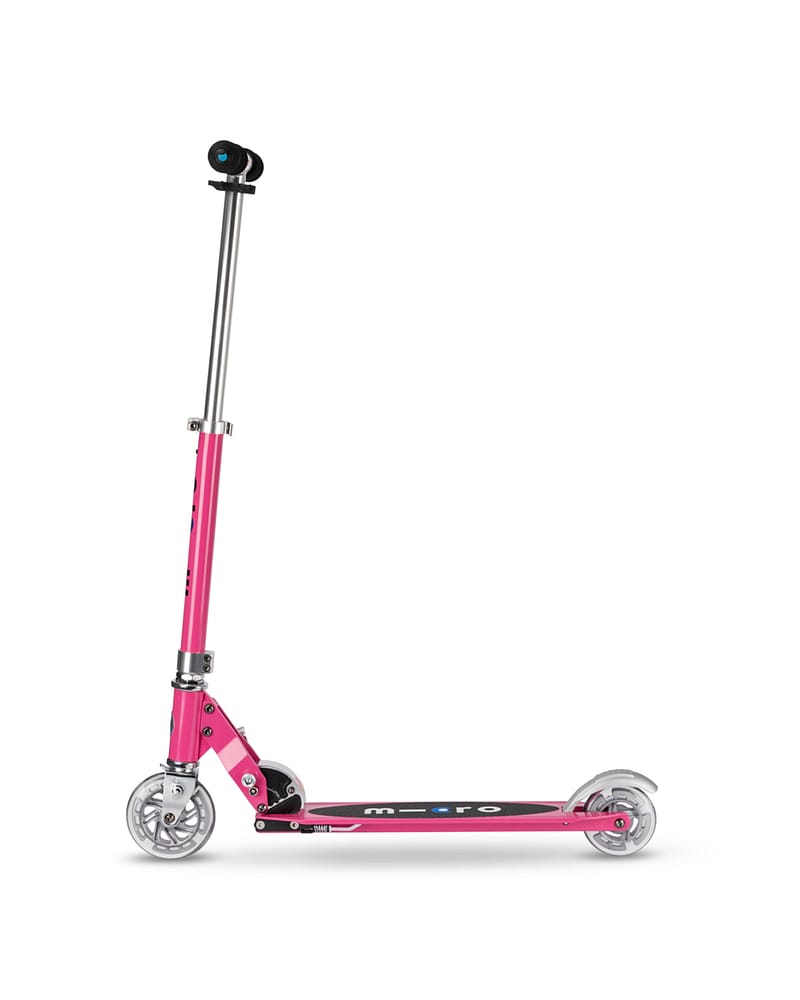 Sparkesykkel m/ Justerbart Styre - Micro Sprite | Barn 5-12 år