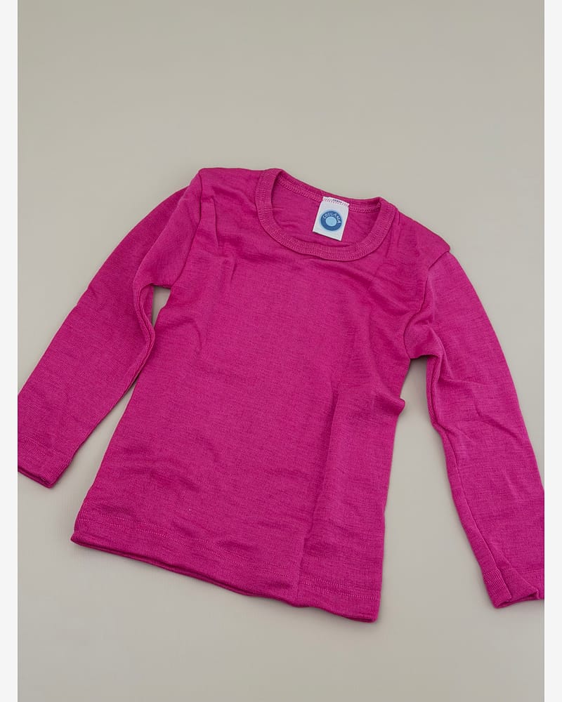 Ulltrøye Langermet - 70% Merino, 30% Silke