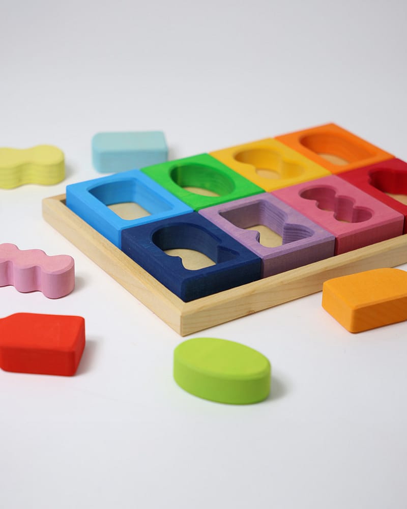 Byggesett og Puslespill - 16 klosser | Building Set Windows