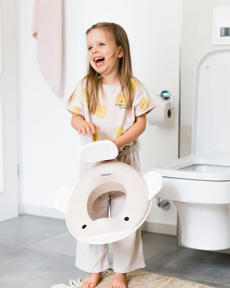 Toalettsete m/ Rygg- og Armstøtte - Komfortabel og Sklisikker