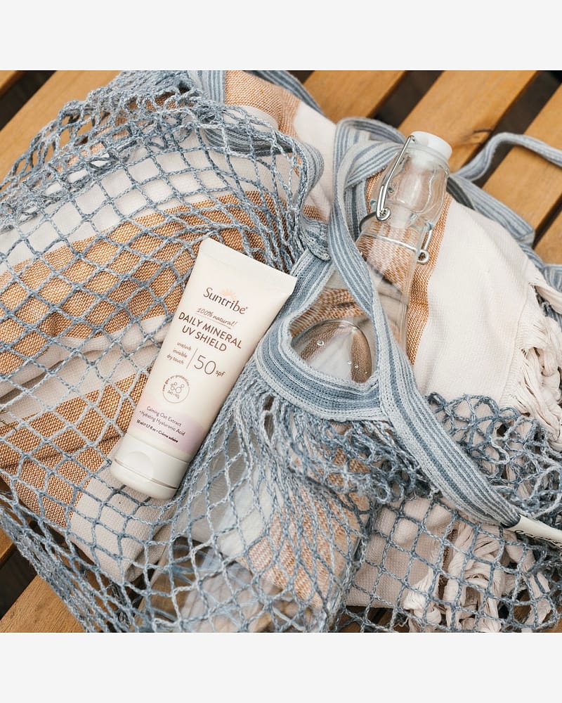 Solkrem for Ansiktet SPF50 - Mineral, 100% Naturlig | Daily Mineral UV Shield