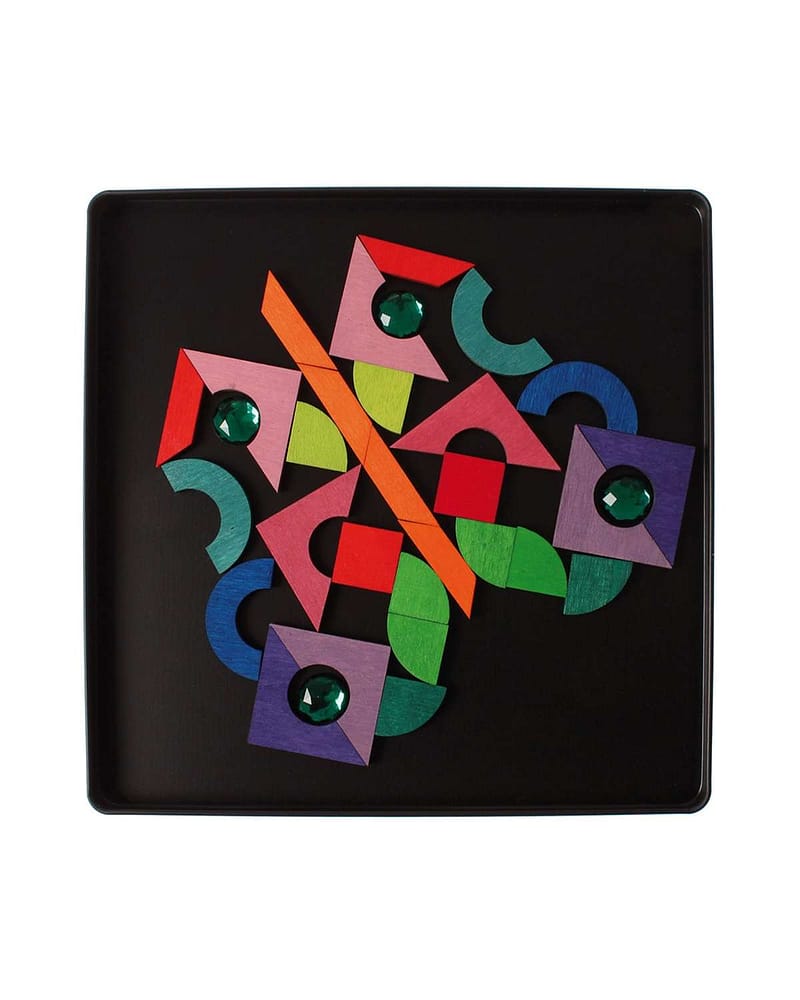 Magnet Puslespill 64pk - Endeløse muligheter - Ulike Former og Diamanter