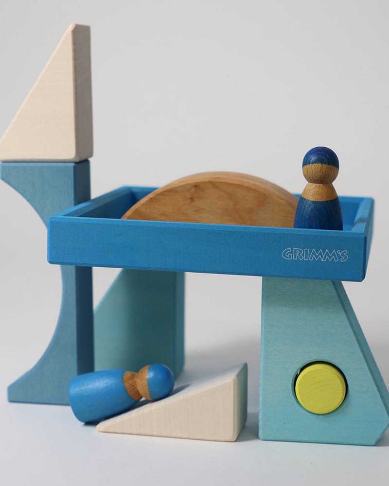 Byggesett og Puslespill - 8 klosser | Building Set