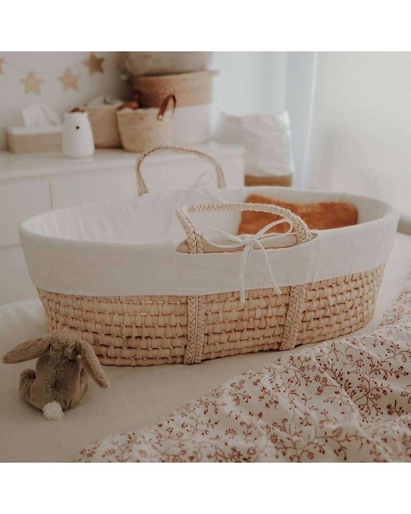 Trekk til Moseskurv - 100% Øko Bomull