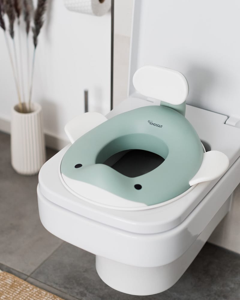 Toalettsete m/ Rygg- og Armstøtte - Komfortabel og Sklisikker