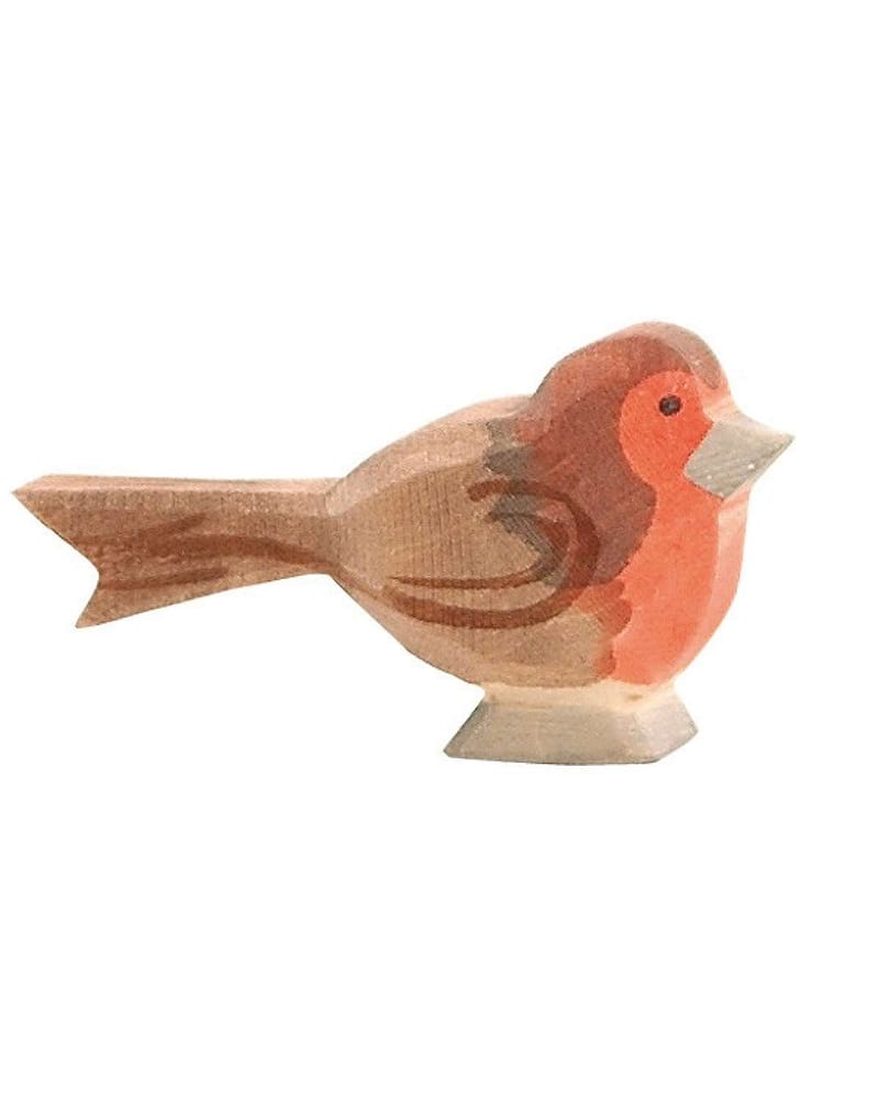 Fugl - Håndlaget Trefigur | Dyrefigurer Skog