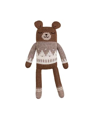 Teddy - Oat Jacquard Sweater
