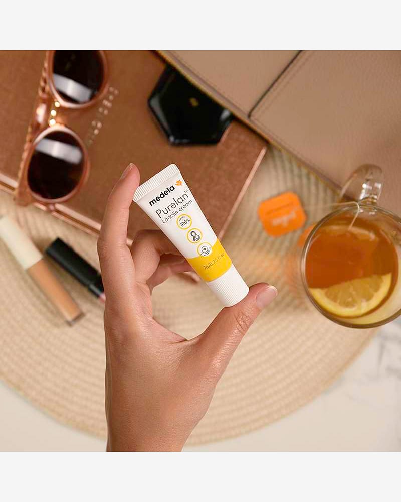 Brystvortekrem Purelan™ - 100% Naturlig Lanolinkrem - 7g