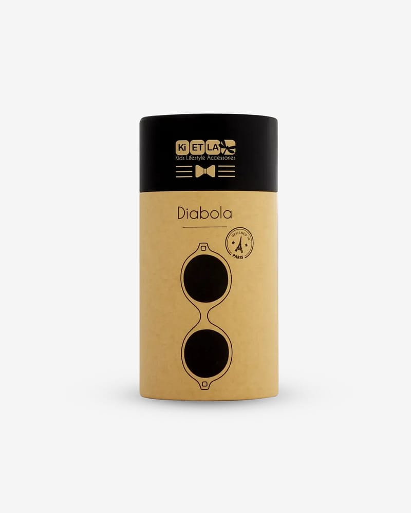 Solbriller Baby 0-1år - Fleksible & Uknuselig - Reversible 2i1 Størrelse | Diabola 2.0