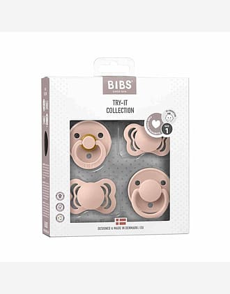 BIBS Try-it-Collection - Smokkepakke 4stk, Naturgummi | 0-6 mnd