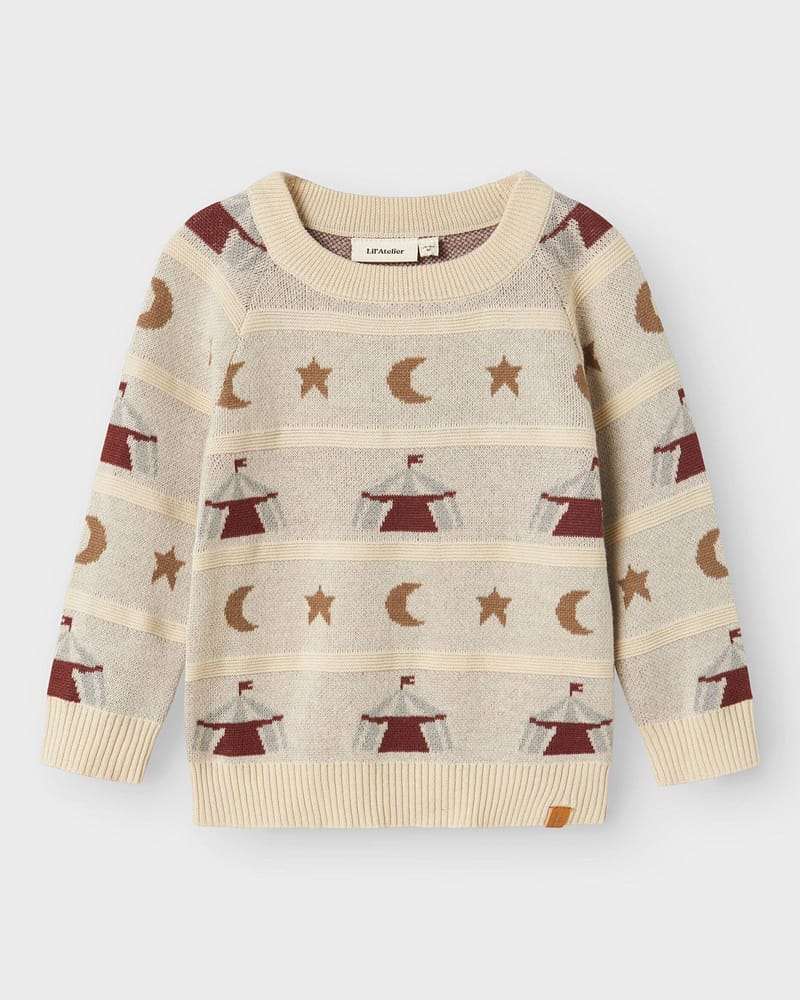 Genser Barn - Strikket, Øko Bomull | NMMLAMAI LS KNIT LIL