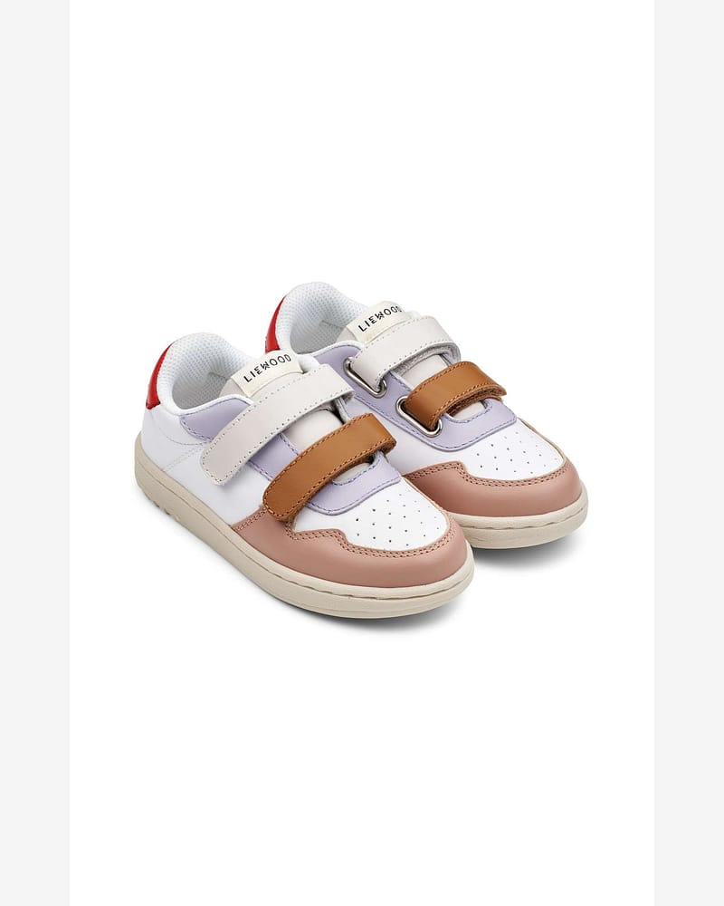 Sneakers m/ borrelås - Sko i 100% Skinn | Drew