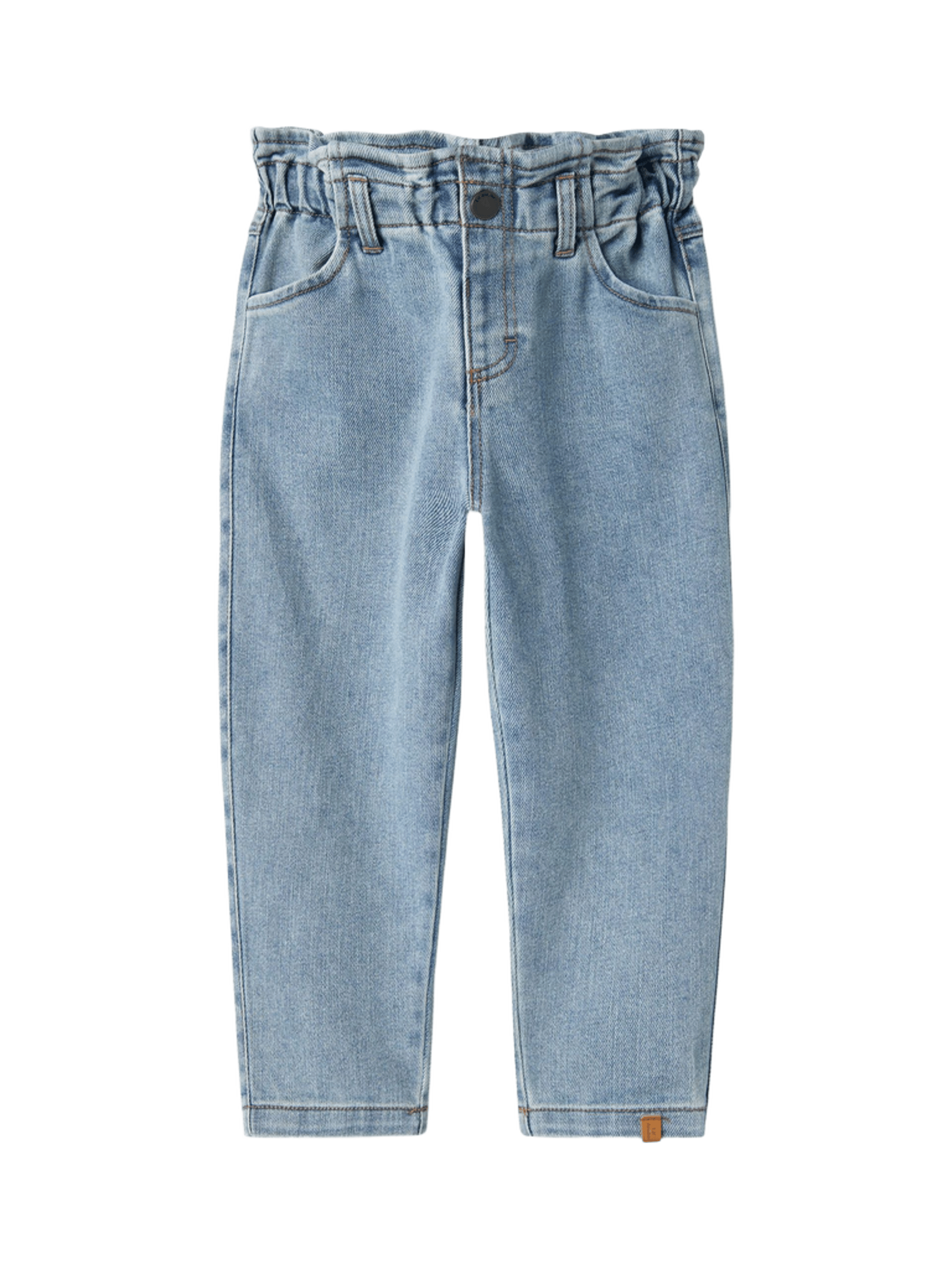 Bukse Barn – Denim, Øko Bomull | NMFDARLEE, Blå - Medium Blue Denim