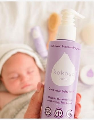 Naturlig og Økologisk | Coconut Oil Baby Lotion