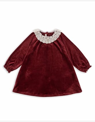 Kjole Barn med vid krage - Fløyel | Venola Dress