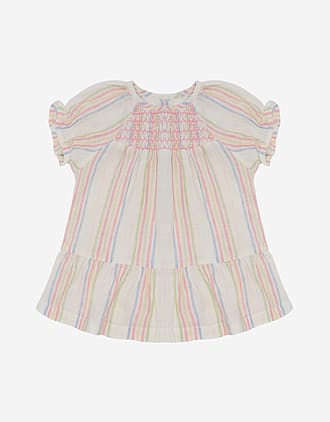 Kjole Baby m/ Volanger - 73% Bomull, 27% Linen | HCKatinka Hello
