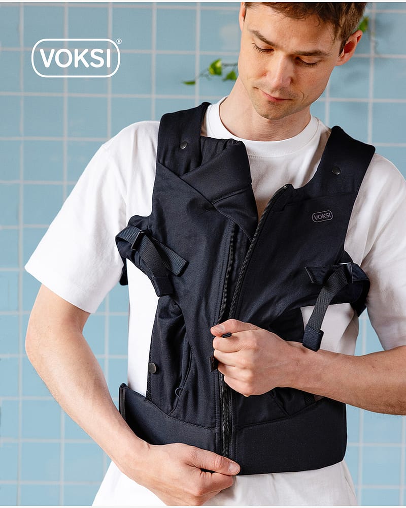 Voksi Huddle Bæresele, fra 0-18 mnd | Zip on Baby Carrier