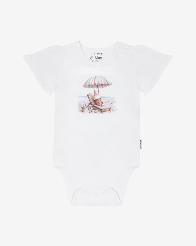 Body Kortermet - 95% Bomull,5% Elastan | HCBritt Sunny
