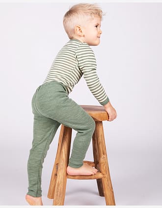 Ullongs - 100% Ubehandlet Ull | Baby Leggings