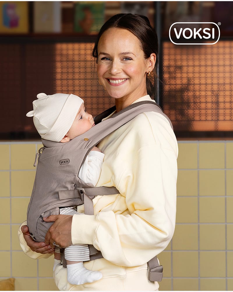 Voksi Huddle Bæresele, fra 0-18 mnd | Zip on Baby Carrier
