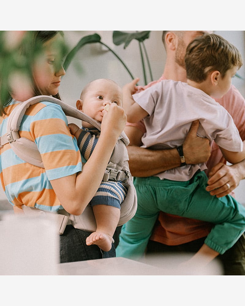 Bæresele Omni Classic - Best i Test 2026 | 0-4år - Front & Rygg