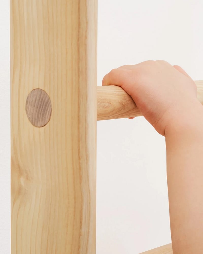 KAOS Endeløs Ribbevegg - Solid Klatrevegg i tre |Slitesterk