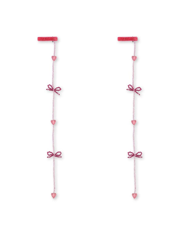 2pk Hårspenner Barn | Pearly Tassel Hair Clip