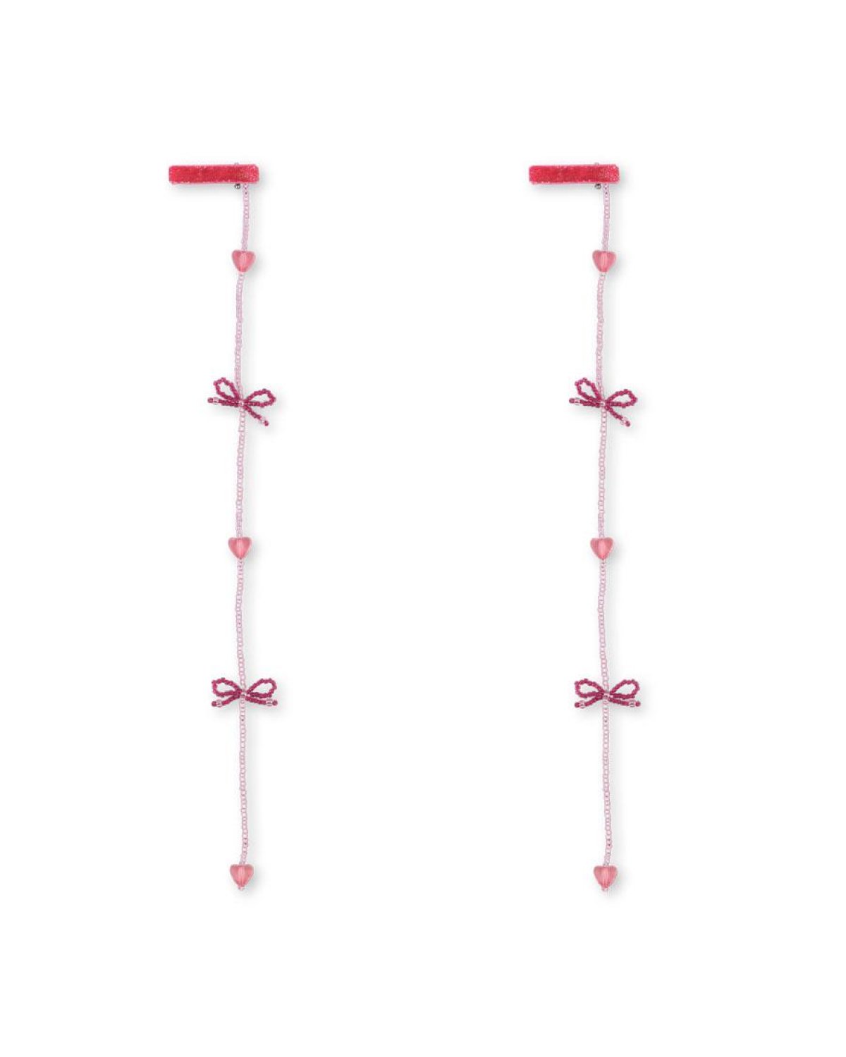 2pk Hårspenner Barn | Pearly Tassel Hair Clip