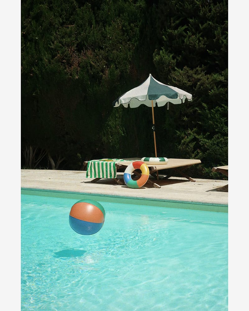 Badering & Badeball Sett - fra 3 år, Oppblåsbar | Swim Ring & Beach Ball Set