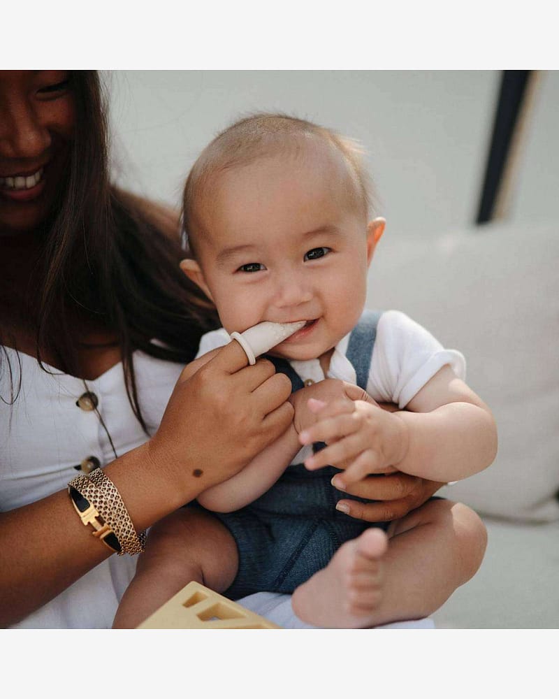 Fingertannbørste til Baby 2pk - Silikon