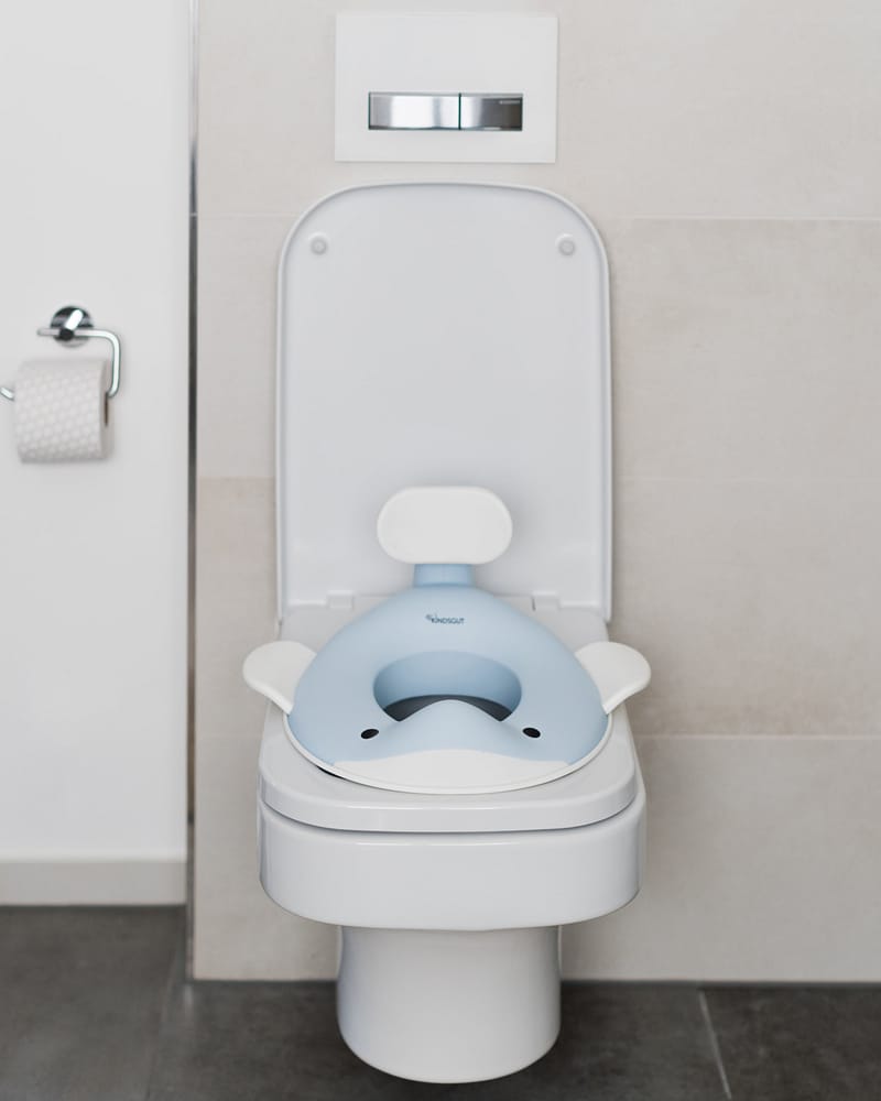 Toalettsete m/ Rygg- og Armstøtte - Komfortabel og Sklisikker