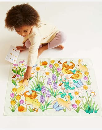 Lekesilke "Hvor er..." - 53x73cm - 100% Silke | Playsilk Find and Seek