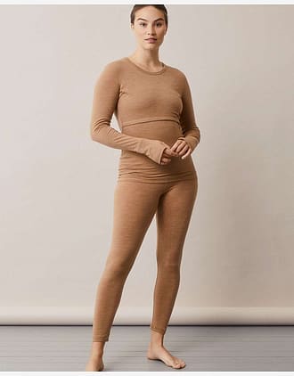 Gravidtights Ull - 95% Økologisk Merino - Sømløs front