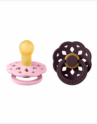 BIBS Boheme Smokk 2pk - Rund, Naturgummi