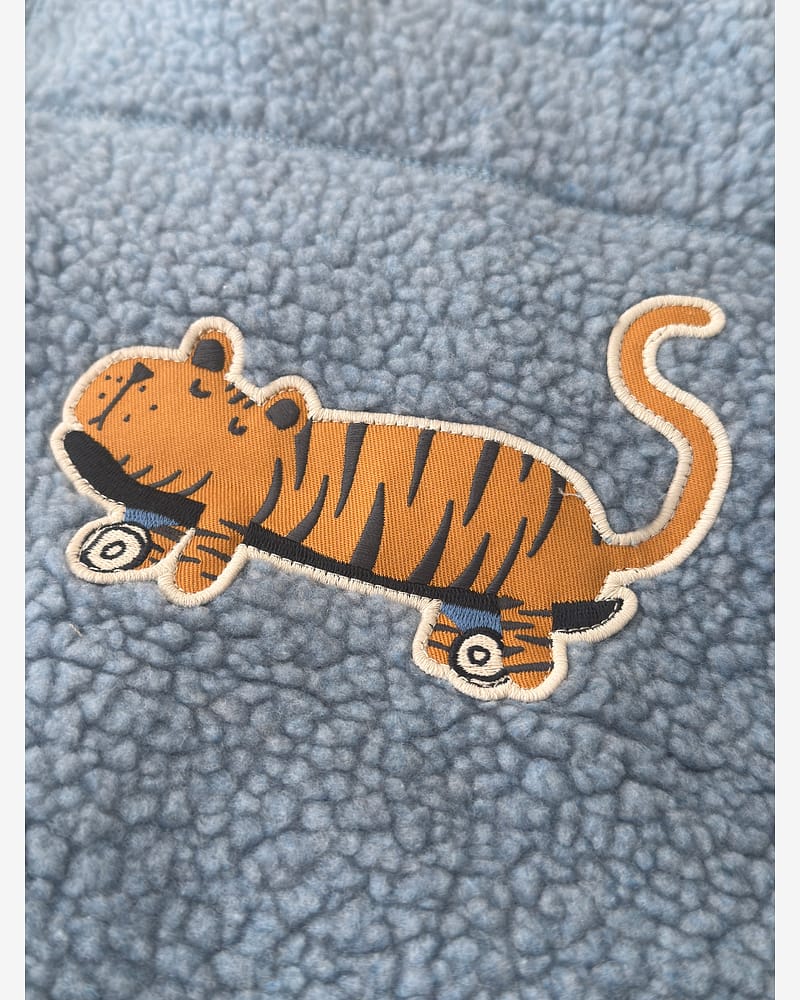 Fleecejakke Barn - 100% Resirkulert | Nolan Pile Jacket