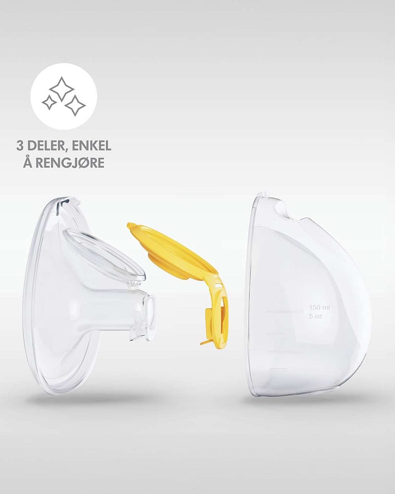 Brystpumpe Freestyle ™ Handsfree | Dobbel Elektrisk i-Bh-Pumpe