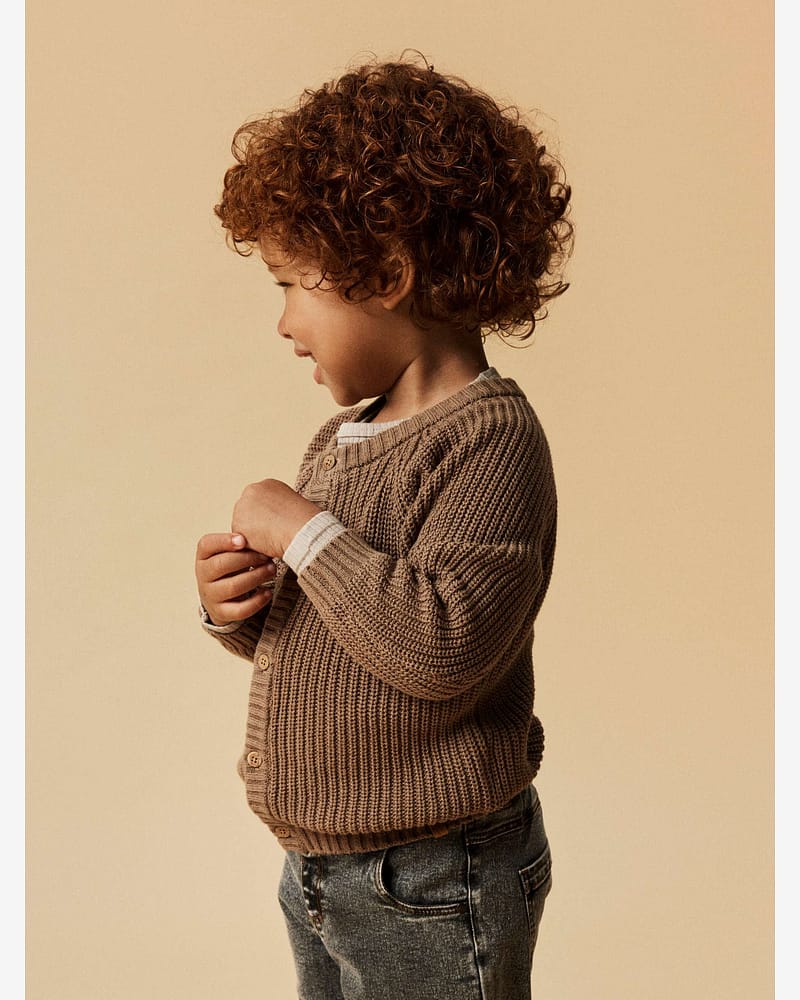 Cardigan Barn - Strikket