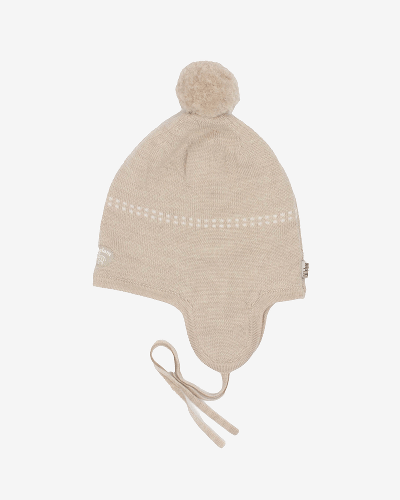 Ullue med vindstopper - 100% Merino - Lue Dobbel Classic | Ny modell 2025