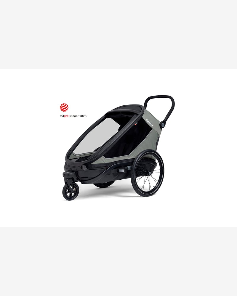 Hamax Outback Next Sykkelvogn & Barnevogn, Plass til ett barn | Enkel Bicycle Trailer