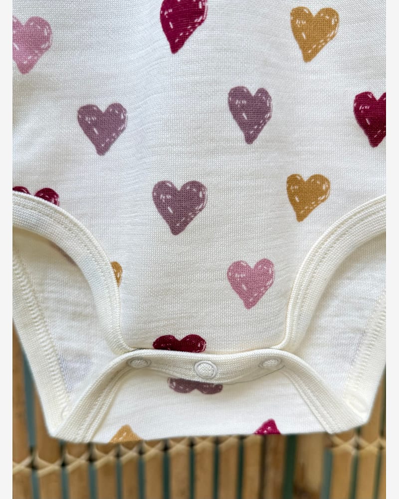 Body - Ull/Bambusviskose | Baloo Hearts Puff