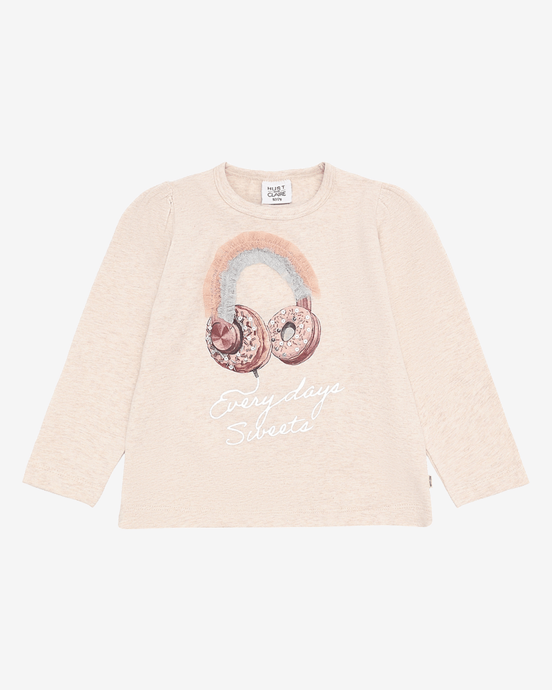 Bluse Barn M/ Volangerkrage - Øko Bomull | Alma Headphones