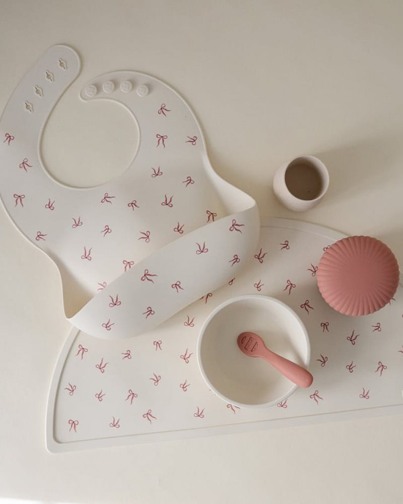 Smekke Baby - Silikon - Dyp Lomme | Silicone Baby Bib