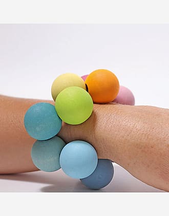Babyleke Gripekuler - Fidget leke baby 0+| Pastel Beads Grasper