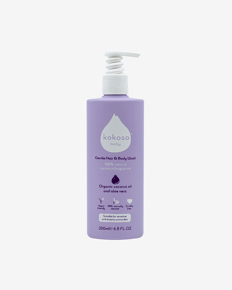 Sjampo og Badesåpe, Baby 0år+ – Naturlig og Økologisk | Gentle Hair & Body Wash